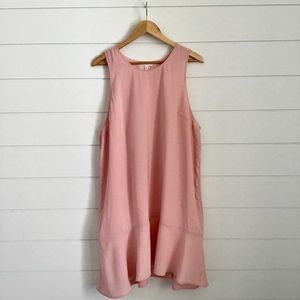 New LEITH Ruffled Hem Shift Dress XXL